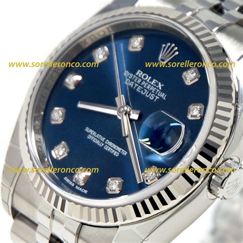 prezzo orologio rolex datejust|rolex datejust blu.